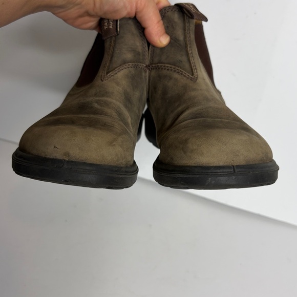 Blundstone Boots Womens AU 3 US 6 Rustic Brown Leather Chelsea Classic 585 - Picture 6 of 13